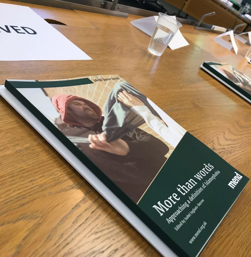 2018-06-23 MEND Islamophobia Report Launch
